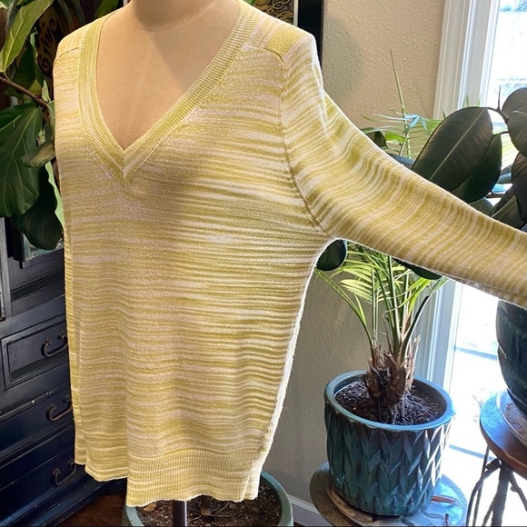 Anthropologie Moth Knit Limoncello Marled sweater - Picture 4 of 12